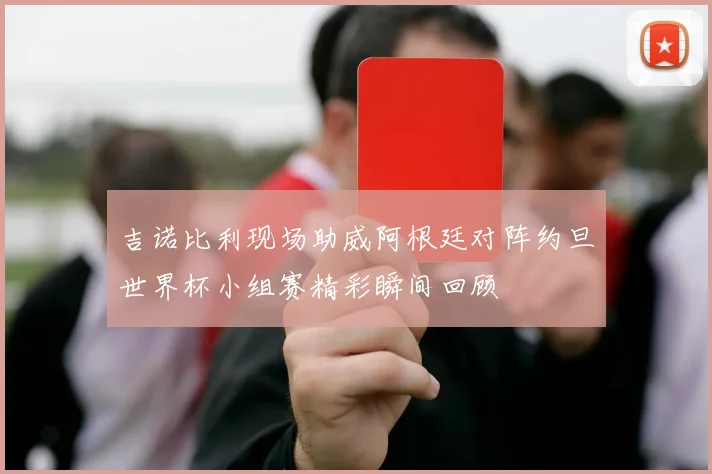 吉诺比利现场助威阿根廷对阵约旦世界杯小组赛精彩瞬间回顾